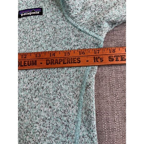 Patagonia Better Sweater Womens (XS) Teal Fleece Quarter 1/4 Zip Pullover Jacket - Picture 4 of 8